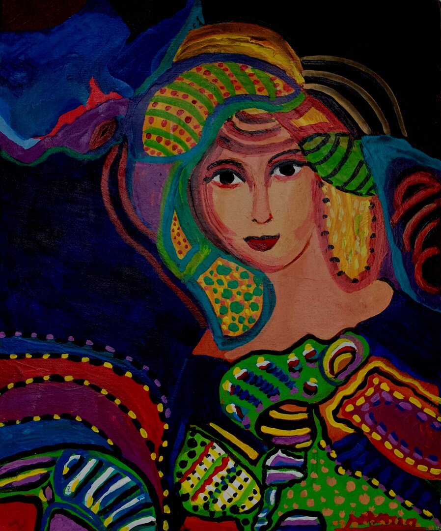 Acrylics by Maggie Sourial